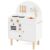Costzon Kids Kitchen Playset, Little Chef Pretend Play Kitchen w/Stoves, Faucet, Sink, Microwave, Cabinet, Oven & Cooking Accessories, Wooden Play Kitchen for Kids 3+ Years Old (White)