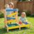 Costzon Sand and Water Table, Wooden Montessori Sensory Table w/ 2 Water Basins, 2 Plant Pots, Sailboat & Submarine Toys, Outdoor Kids Activity Playset for 3+