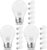 Cotanic A15 LED Bulb, Ceiling Fan Bulbs 6W (60W Equivalent),4000K Natural Daylight,E26 Standrad Base Light,600lm,CRI 80+ LED Globe Shape Bulb,Non-Dimmable,18 Packs