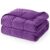 Cottonblue Weighted Blanket 20lbs Queen Size for Adults, 60 x 80in Purple