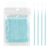 Cotton Swabs with Pointed Tips for Precision Makeup Correction, Eyeliner Detailing and Cleanup, 100 Count