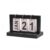 CoudarTitie Desk Calendar Display Desk Calendar Table Calendar Calendar With Decorative Tabletop Look And Simple Frame Suitable for office desk home study classroom reception counter , Black , Flip Calendar Disassembled