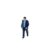 CoudarTitie Miniature Figure Architectural People, Man in Blue Suit, Walking Pose