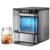 Countertop Nugget Ice Maker with Self-Cleaning — Soft Chewable Pellet Ice Machine, 38 lbs Daily Output, One-Touch Portable Countertop for Home Kitchen, Office, Bar and Party