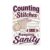 Counting Stitches Knitting Poster, 13 x 19 in Yarn Loops Decor