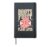 Country Bar Girls Western Girls Line Dancing Gift Hardcover Journal, Black
