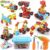 COUOMOXA 404 Pcs STEM Building Toys for Kids Ages 3+