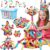 COUOMOXA Magnetic Toy Montessori for Kids: 3 4 5 6 7 8 9 10 11 12 Years Old Kids Building Sticks – Magnetic Creative Toy Age 3-12 Playroom Family – Christmas Birthday Gift for Boys Girls