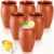 Covzoe 6 Pack Clay Drinking Cups, 12 Oz Mexicanos Cantaritos Shooters Pottery Cocktail Glass Patron Bottles for Tequila, Margaritas, Mojitos, Taco Tuesday Cocktail Cups
