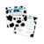 Cow Print Western Cardstock Inserts for Car Freshie Bags 30pk 5.6×5.6” Packaging Care Instructions Ideal for Sacks 6” Square Backers for Customers