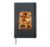 Cozy Pumpkin Autumn Wiener Dog Thanksgiving Dachshund Fall Hardcover Journal, Black