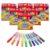 Cra-Z-Art Bulk Washable Markers – 6 Packs of 10 Count Washable Broadline Markers