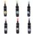 Crackles 6 Pcs/Set Highlighters Marker Pens Stationery Cute Space Theme Bottle Shaped Markers for Kids Girls Boys