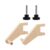 Craft Paper Roll Holder 1-Pair – Tabletop Easel Craft Supplies Kids Art for