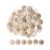 Craftplay Coconut Shell Number Counters 1-100 | Set of 100 | Eco-Friendly | Math Manipulatives | Natural Loose Parts disks for Early Childhood