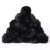 Craft Pom Pom Balls,Large Black Poms Costume Accessory, Pom pom Balls for Arts and DIY Creative Crafts Decorations,Black,3 Inches,20 Pieces.