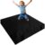 Crash Mat for Kids Sensory Room, 5 x 5 Ft Anti-Slip Kids Foam Pad, Black