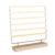 CravoFlow Metal and Wood Earring Stand, 6 Levels