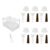 CravoFlow Soilless Growing Kit with 6-Hole Design and Watering Port,1 Game