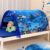 CRAWLBO Kids Bed Tent Twin Beds -Cartoons Wonder Play Tents Boys Girls Ventilated Indoor Children Promotes Independent Play, Stimulates Imagination Set-Up Playhouse (Underwater World)