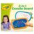 Crayola 2-in-1 Doodle Board for Toddlers, Squishy & Erasable Drawing Tablet, Educational Toddler Toy, Travel Activity, Sketching Pad, Gift for Kids (Pack of 6)