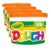 Crayola Orange Dough, 3 lb. Resealable Bucket, Toys for Kids, Gift (Pack of 4)