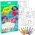 Crayola Trolls Mini Box Set – 12 Coloring Pages and 8 Crayons for Kids, Girls Toddler Coloring Activity | Trolls Coloring Activities for Girls