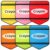 Crayon Carpet Seats 14X17 Inch Colorful Classroom Carpet Rugs Non Slip Floor Mats Back to School Crayon Cushions Decor for Preschool Kindergarten Daycare Elementary School Learning Play Areas 6PCS