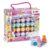 CRAZE 20 x Galupy Unicorn Rubber Stamps for Children, 4 Different Colours, Includes Pad for Painting, Washable Ink
