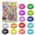 Craze Scoubidou Kit – Bag XXL Silicone Scoobies Strings Pack, 21m Scooby Strings in 14 Colours – Friendship Bracelet Maker & Crafts Kit, Loom Bands Boys and Girls