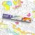 Crazy Little Books Unicorn Fantasy 30ft Giant Coloring Roll for Kids Fun Arts & Crafts Kit – Preschool Educational Fine Motor Skills & Creativity Development