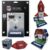 CreateOn Dallas Cowboys NFL Fan-Tiles Magnetic Match-Up Tiles | 17-Piece Building Set for Kids & Adults | Officially Licensed NFL Team Collectibles | Build, Play & Display (All 32 Teams Available)