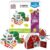 CreateOn Eric Carle The Very Hungry Caterpillar & Bonus Very Busy Spider Playset, Magnetic Building Toys, Educational, STEM and Montessori Tools, Magnetic Tiles for Kids Ages 3+, 24 Pieces