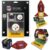 CreateOn Pittsburgh Steelers NFL Fan-Tiles Magnetic Match-Up Tiles | 17-Piece Building Set for Kids & Adults | Officially Licensed NFL Team Collectibles | Build, Play & Display (All Teams Available)