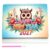 Creative Desk Calendar, Gem Painting Calendar with DIY Craft Design, Home