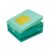 Creative Effort-Saving Kids’ Educational Square – Shaped Paper Puncher – 1.41 inch, Kid-Safe for Art Projects & Home Decoration