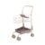 Creative Mini Shopping Cart with 360° Wheels,Solid Color Basket