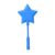 Credit Card Wand Tap to Pay, Star Pattern Telescopic 3D Printed Contactless for Daily Commute Coffee Shops and Grocery Runs Fun Novelty Gift (Blue)
