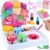 Crelloci DIY Paper Flower Craft Kit for Kids – Color Mixing STEM Art Toy with Flower Molds, Dropper Painting & Bouquet Display – Educational Gift for Girls Ages 6-12