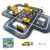 Creotownia 100-Piece Magnetic Road Tiles Expansion Set,Includes Sensor-Guided Car that Follows Road Lines + Traffic Signs,Compatible with Most Major Magnetic Tile,STEM Building Toy for Kids Ages 4–12