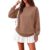 Crew Neck Sweatshirts Women Loose Y2K Work Oversized Fleece Vintage Hoodie