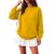 Crew Neck Sweatshirts Women Y2K Work Loose Oversized Vintage Fleece Hoodies