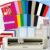 Cricut Explore 5 Essential Bundle + Rainbow Sampler – for Vinyl, HTV, Stickers, Cards & Custom Decals – Includes Smart Vinyl, Smart Iron-On, Printable Vinyl, Cardstock & 100+ Project eBook