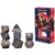 Critical Role: Vox Machina: Adventure Dice – Percival de Rolo – 8pc RPG Set, Dark Blue-Gold, Character Symbols, Collectible Roleplaying Game Accessory