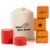 Crobyi Giant Right Center Left Dice Game with 24 Large Chips & Carry Bag. 3.5″ Giant Wooden Outdoor & Lawn Dice Game for Adult.