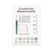 Crochet Key Measurements Poster for Craft Rooms, 13×19, Portrait, Unframed