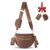 Cross Body Bag for Women Bum Bag Checkered Belt Bags Fanny Packs for Girls Travel Purse Fashion Waist Packs Crossbody Nylon Purse Trendy Shoulder Bags for Womens