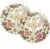 Cross Flower and Pigeon Diamond Painting Art Pendant Set, 5D Adult Special-Shaped Diamond Painting Crafts, Adult Double-Sided Acrylic Diamond DIY Craft Decoration. (2 PCS)
