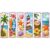 Cross Stitch Bookmark Kit, 6PCS Beach & Lighthouse, 14CT Stamped Embroidery