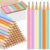 Crtiin 1152 Pcs Golf Pencils Bulk 2 HB 3.5 Inch Mini Pre Sharpened Golf Pencils for Office, Wedding and Party Game Supplies(Macaron)